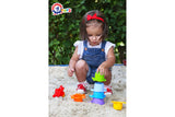 TECHNOK Stacking Cups (7 Pieces) - Sea Animal Shapes